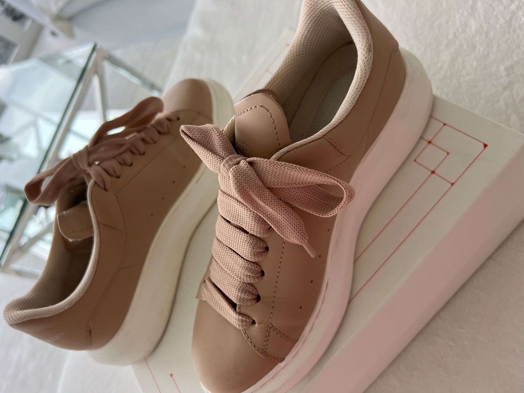 Alexander Mcqueen Herrenschuhe: sneakers ALEXANDER MCQUEEN nude leather 37 – Neu (gemäss Beschreibung) aus RICHTERSWIL von mftjt63 7