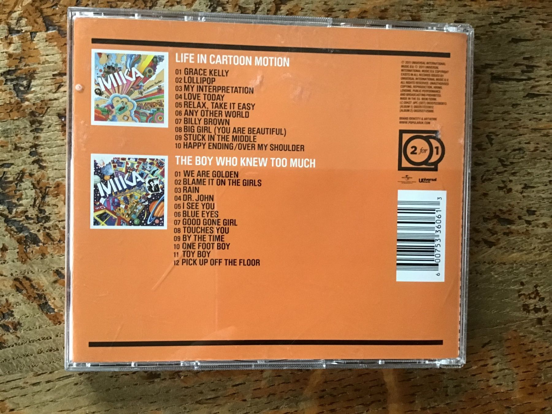 CDs: 2 CD Mika – Gebraucht aus Fully von Ruby97 3