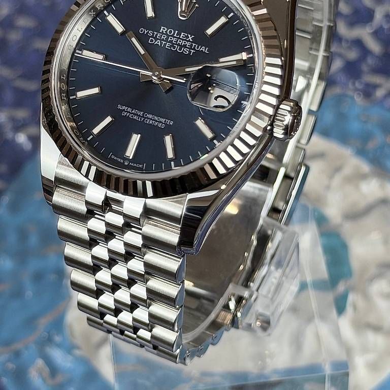 Orologi: Rolex Datejust 36mm Bleu 126234 – Usato da Genève venduto da minty.watches 4