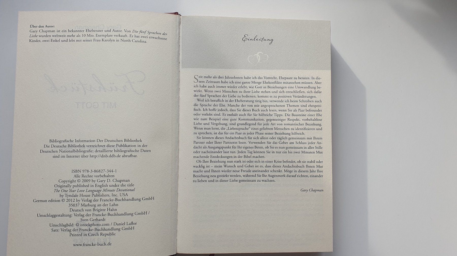 Libri: Buch Gary Chapman Frühstück mit Gott – Usato da Biberist venduto da stang4eva 2