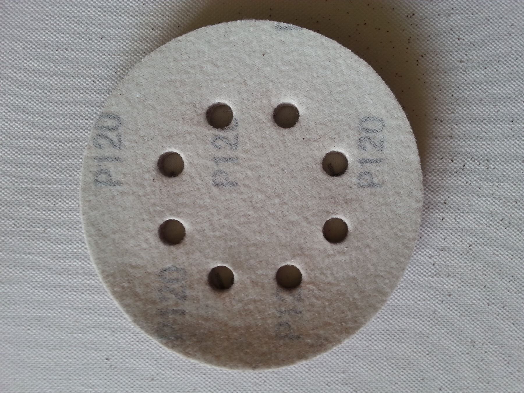 Tutti gli attrezzi: Schleifpapier 125mm 120er Körnung 8-Loch – Nuovo e nell'imballaggio originale da Pieterlen venduto da Sailing4fun 1