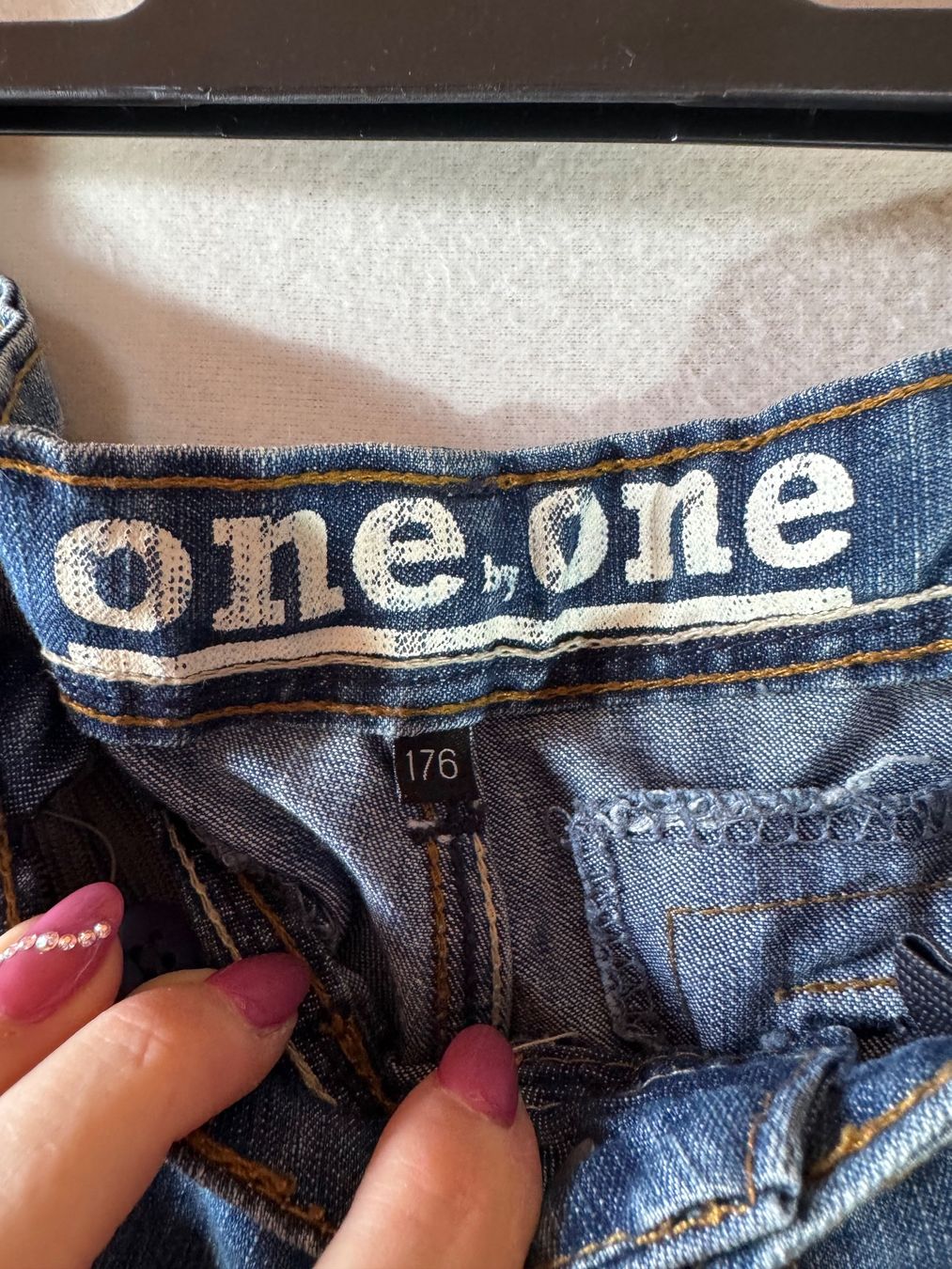 Pantaloni: Jeans von one by one Gr. 176 – Usato da Grosswangen venduto da second_hand_dress 4