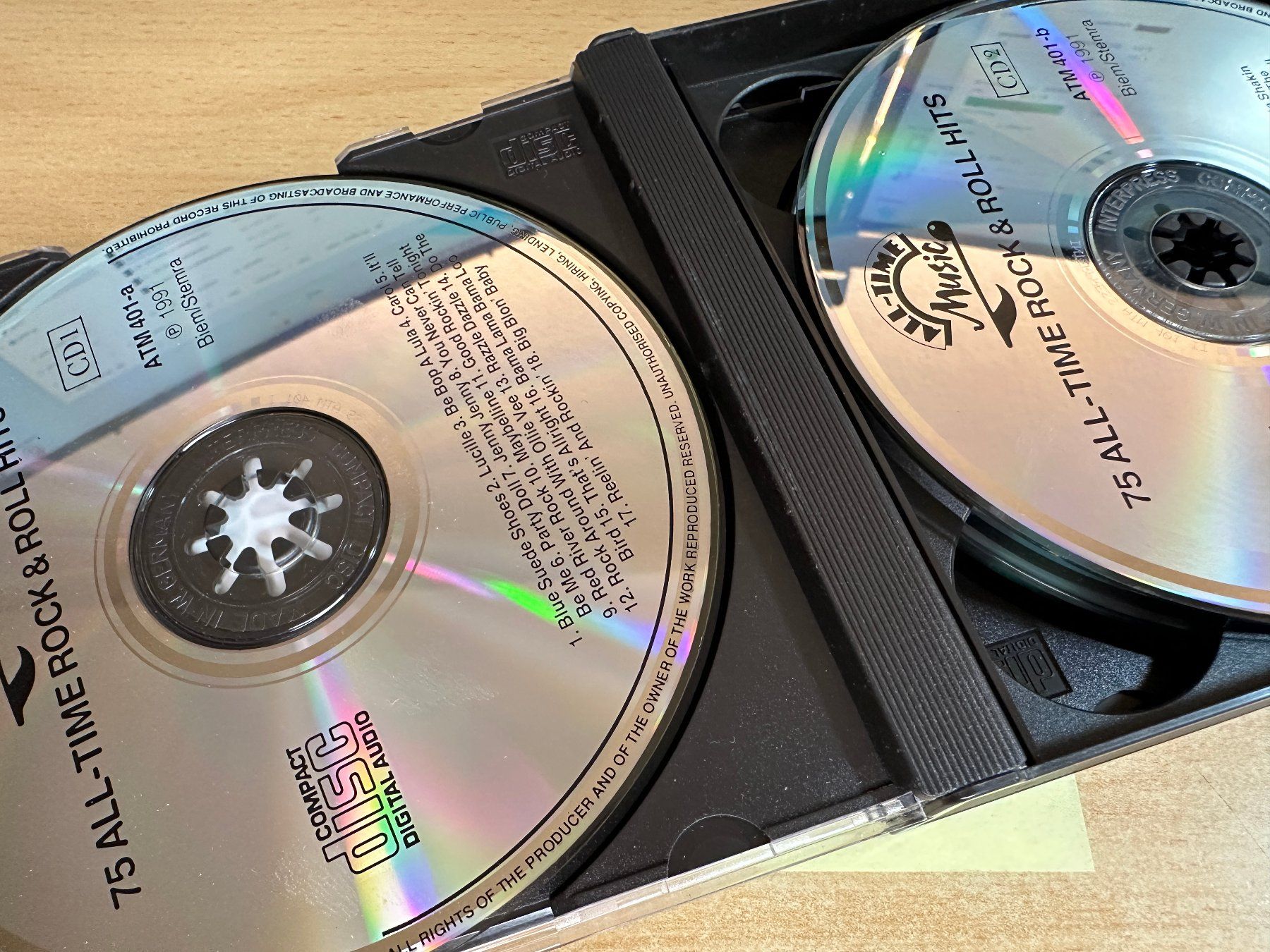 CDs: Various – 75 All Time Rock And Roll Hits - 4 CD – Gebraucht aus Rikon im Tösstal von Alpenmutz 2