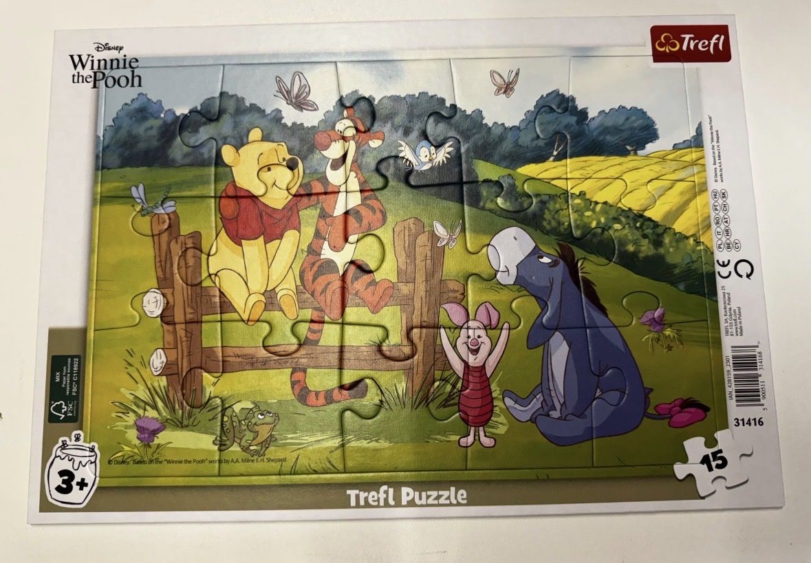 Disney Puzzle: Winnie Pooh Puzzle – Usato da Sevelen venduto da tracy95