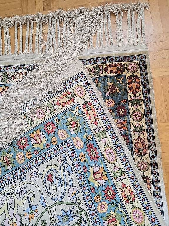 Tappeti: Wunderschöner echt originaler Hereke Seidenteppich 60x100 Cm – Usato da Kriens venduto da atlas2014 2