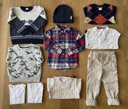 Kleiderpaket Winter Junge Gr. 104 1. Hand