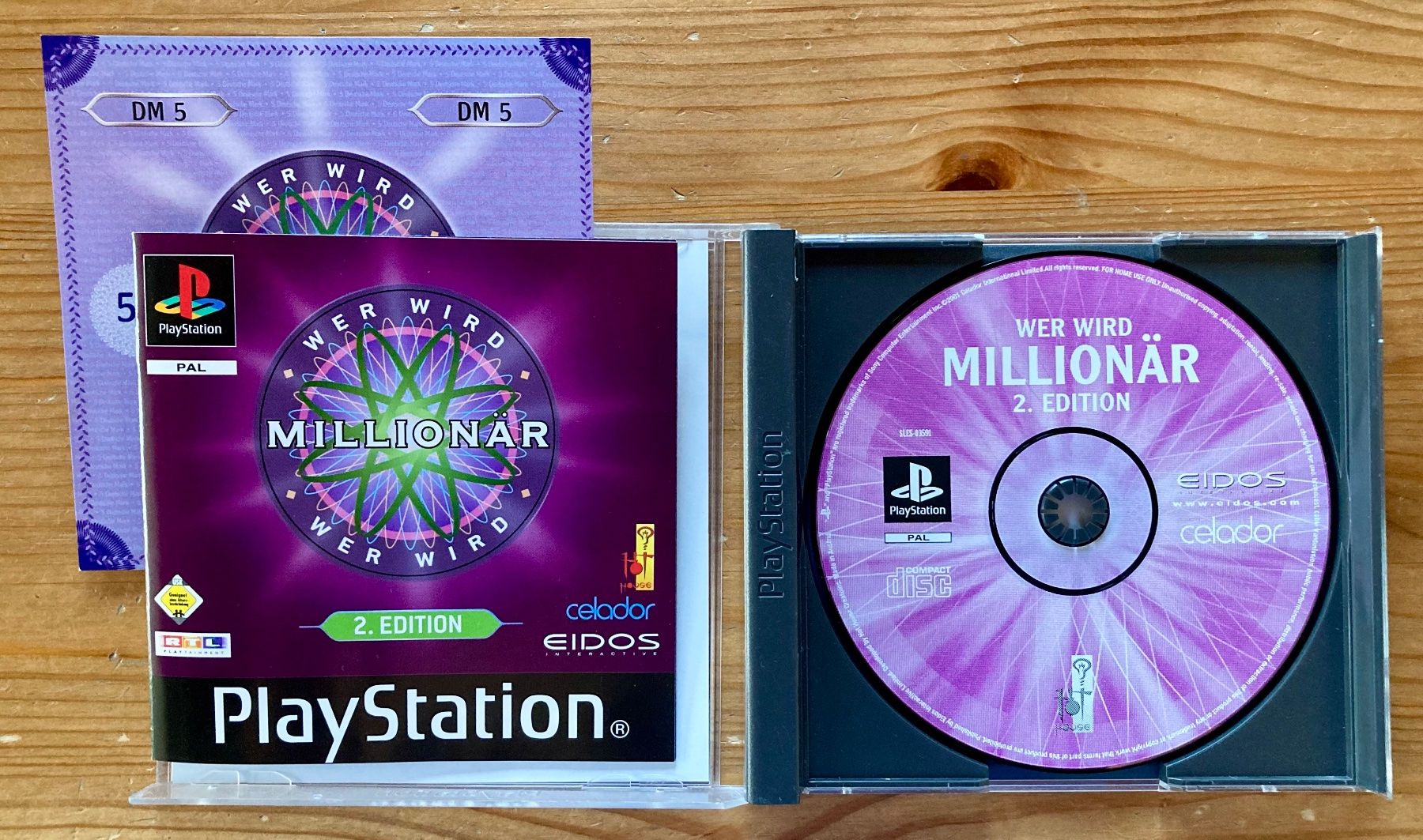 Sony Giochi: Wer wird Millionär 2. Edition - PS1 – Usato da Zürich venduto da Djmotionch 1