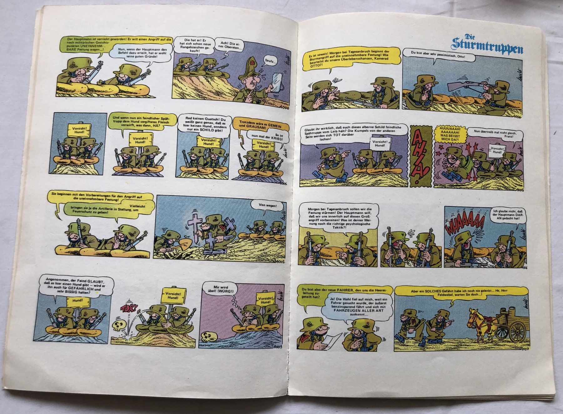 Fumetti: Die Sturmtruppen - Nr.14 - 1.Auflage – Usato da Schaffhausen venduto da durruti 4