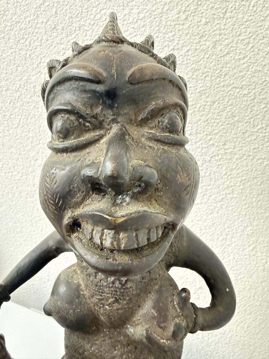 Skulpturen & Statuen: Skulptur Grosse Bronze Figuren antike Afro Kunst – Gebraucht aus Goldach von Donpancho 5