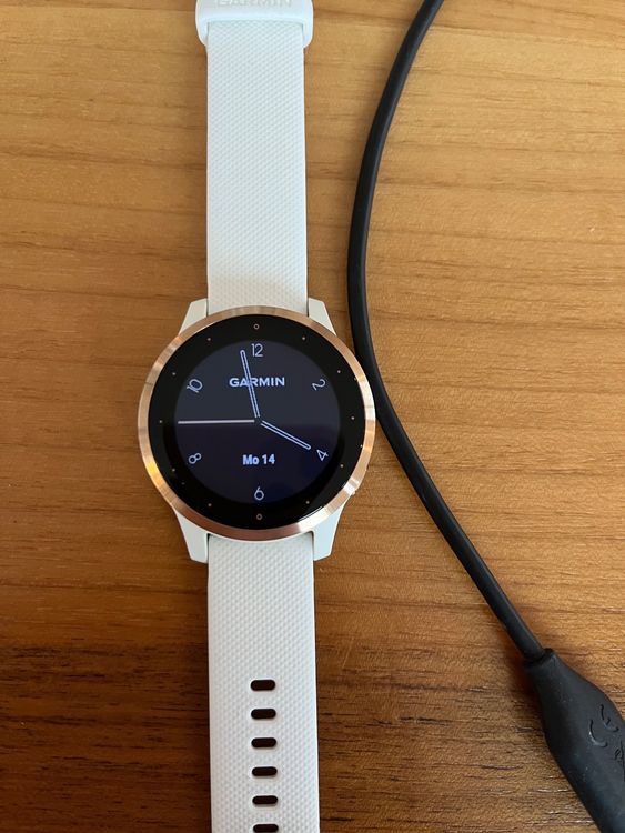 vivoactive 4s white gold