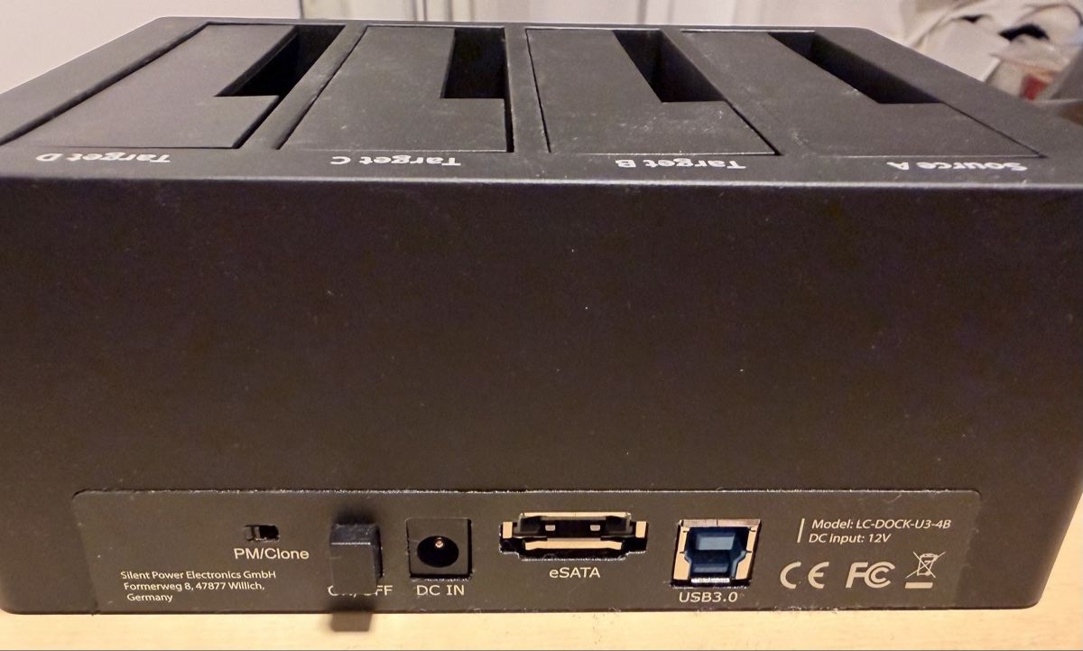 Dockingstation: 4 Bay HDD Docking-Station LC-DOCK-U3-4B – Gebraucht aus Heerbrugg von predch 1