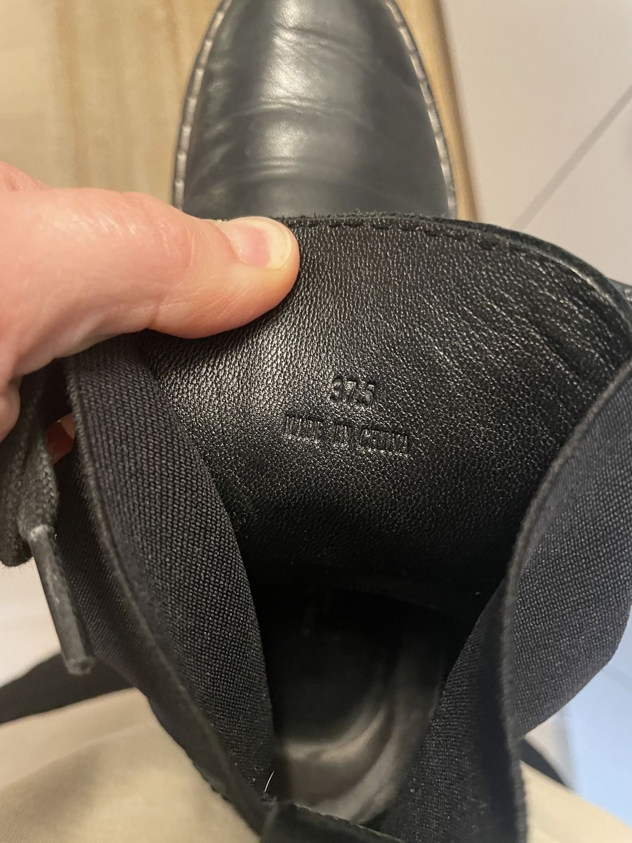 Allsaints Scarpe da donna: All Saints Black Leather Boots - Size 37.5 – Usato da Zürich venduto da Crmesiti 5