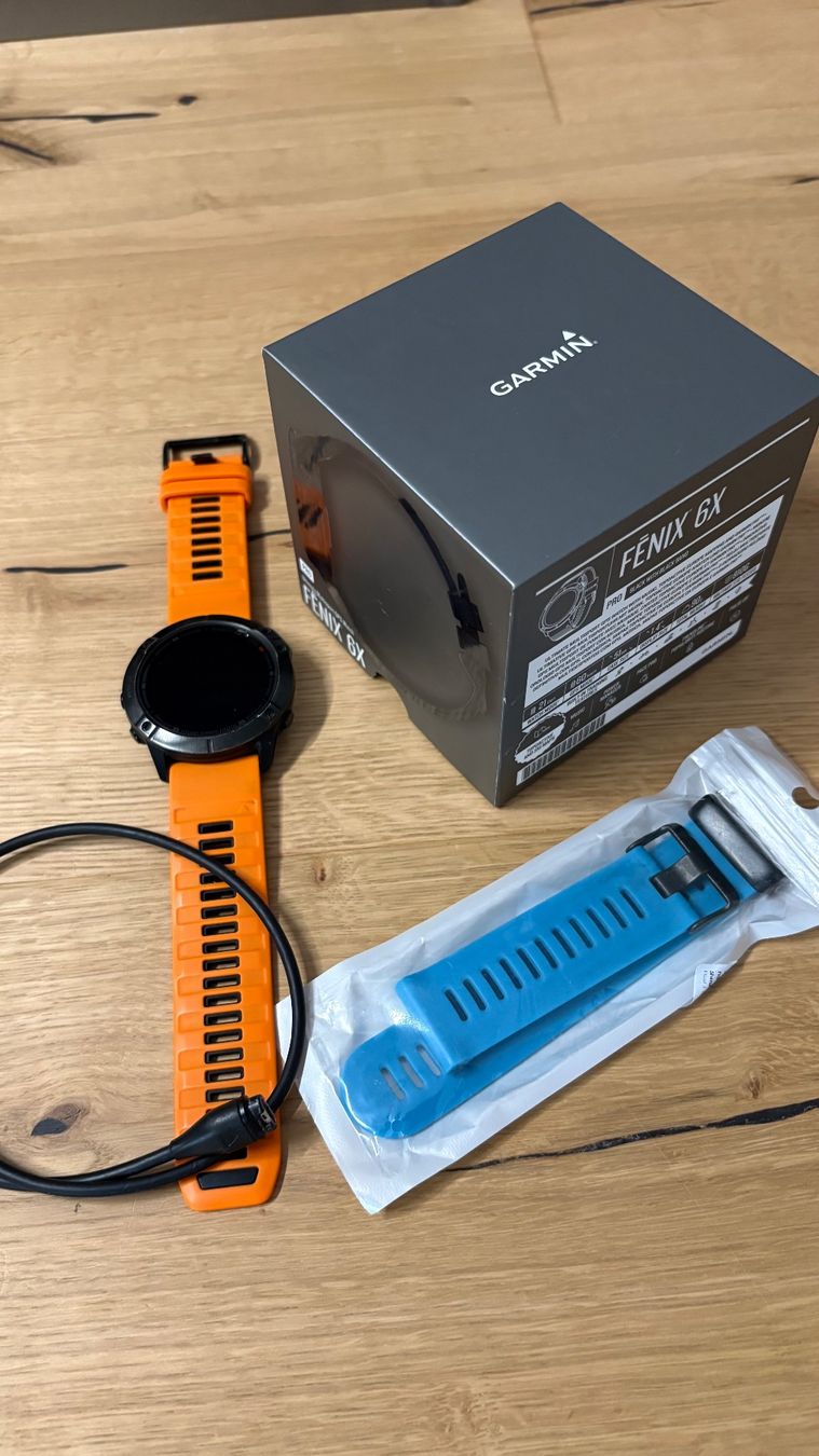 Garmin Smartwatch: Montre Garmin Fenix 6X Pro – Usato da Saubraz venduto da Ehoekie
