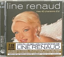 Line Renaud 2 CD's - Mes 40 chansons d'or