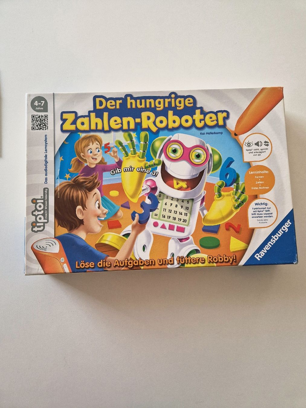 Tiptoi Jeux: tiptoi der hungrige Zahlenroboter – D'occasion à Stüsslingen par white_angel86