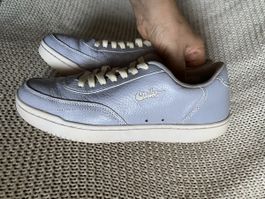 Baskets Nike bleu clair cuir 41