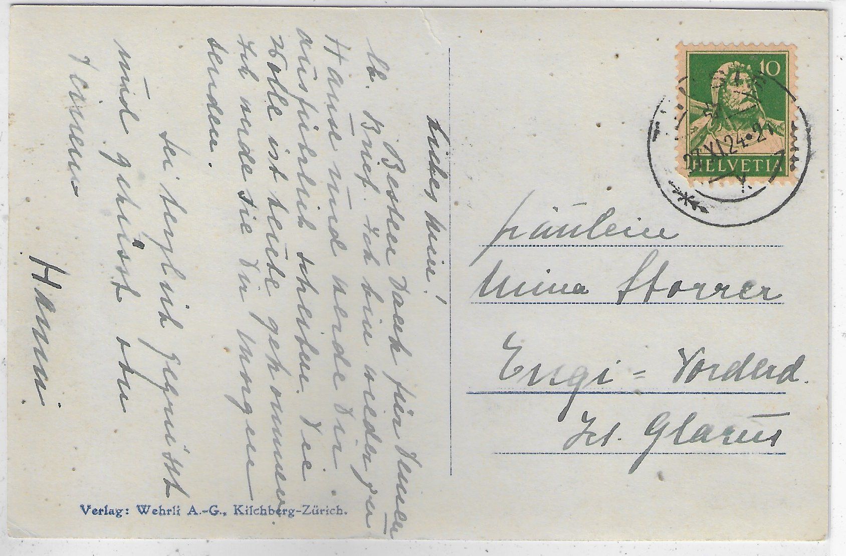 Cartoline postali: St. Cassian bei Sils i.D. – Usato da Ettingen venduto da Kartenplanet 1