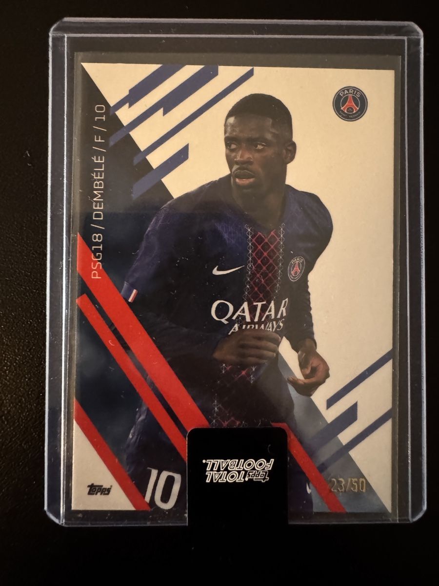 Topps Carte collezionabili: Ousmane Dembele 23/50 Topps nummeriert – Nuovo (secondo la descrizione) da St. Moritz venduto da PauloM98