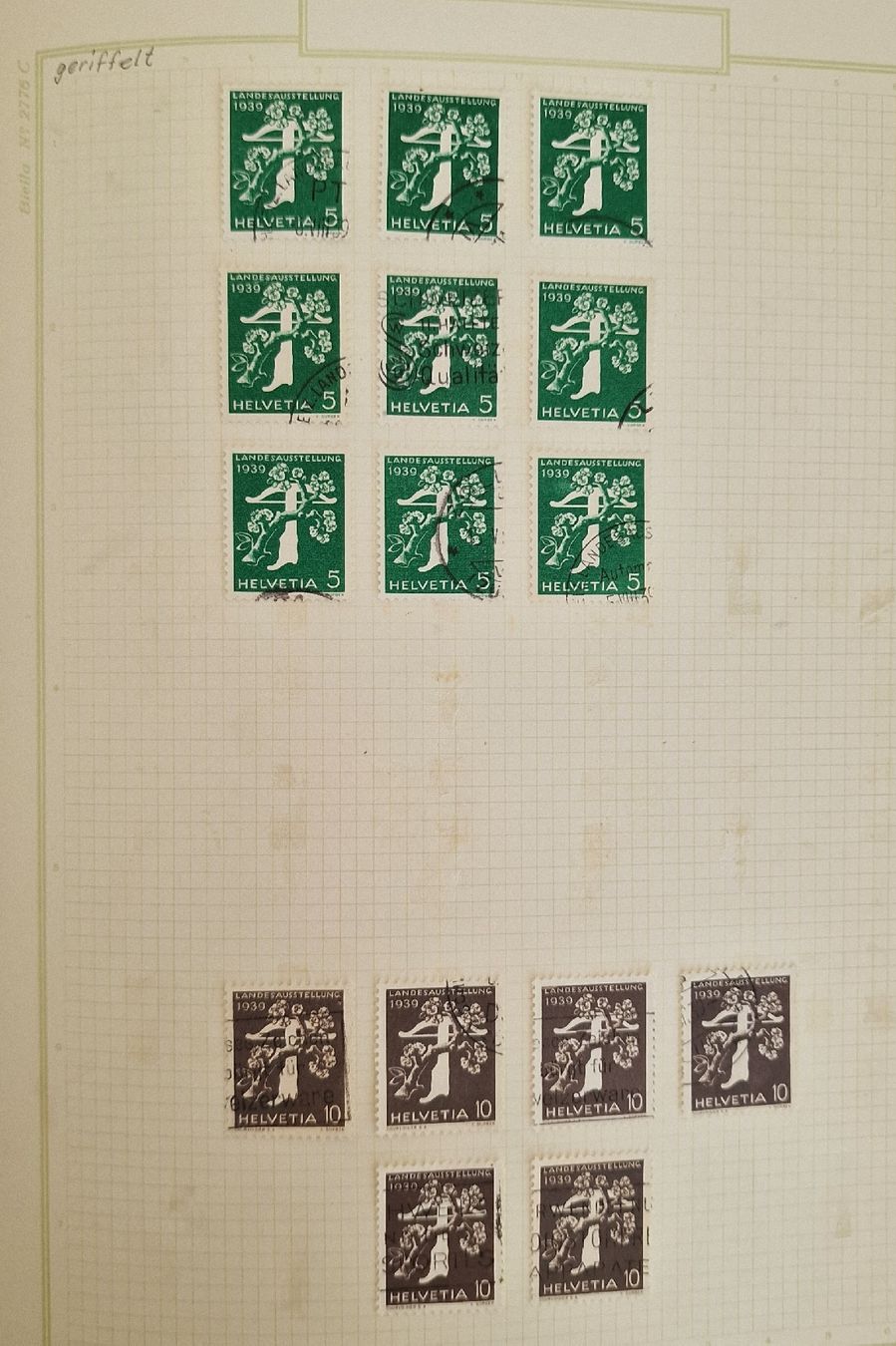 Tutti i francobolli: 🇨🇭Schweizer Briefmarken Sammlung – Usato da Stüsslingen venduto da dolphine_blue 8