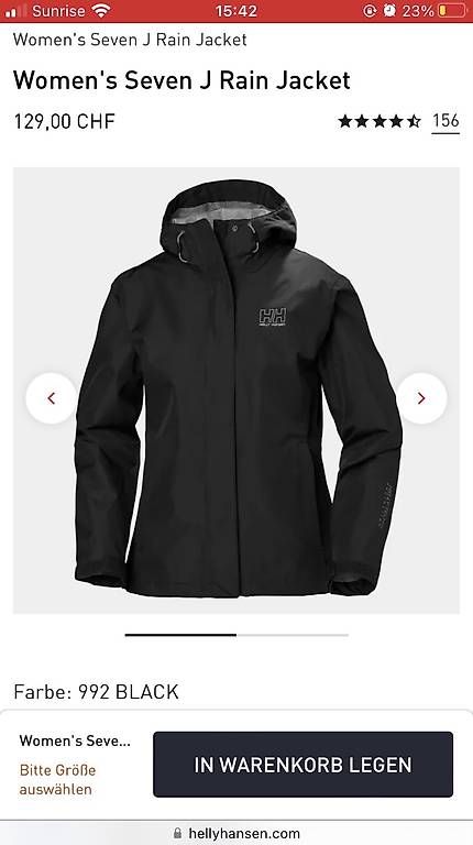 Jacken: Neue Helly Hansen Regenjacke – Gebraucht aus Burgdorf von mir_w8g8 3