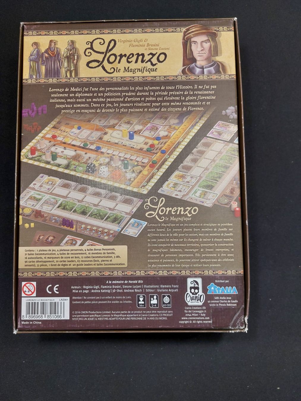 Giochi: Lorenzo il Magnifico – Usato da Luzern venduto da Blue-Moon 1