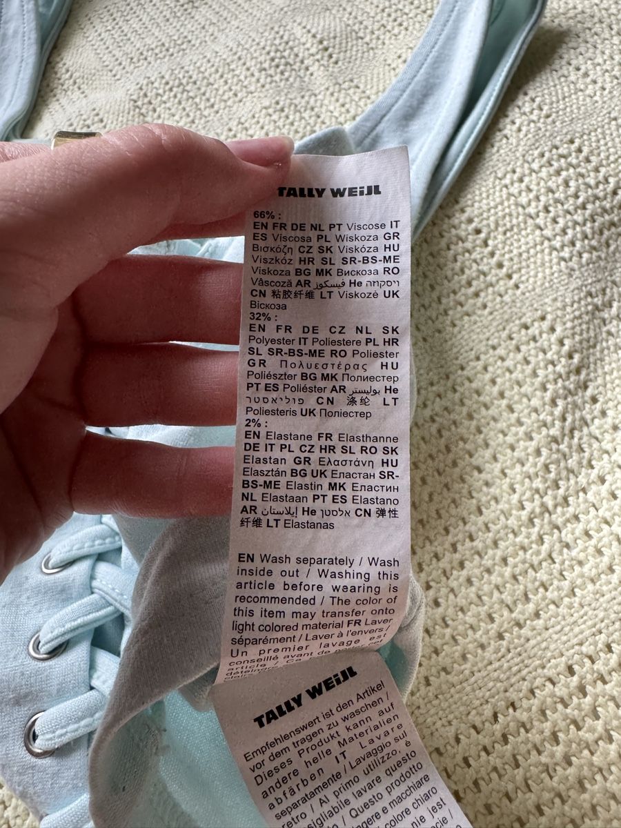 Tops: Oberteil türkis Korsettoptik S  – D'occasion à Malans GR par leo_mz7w 3