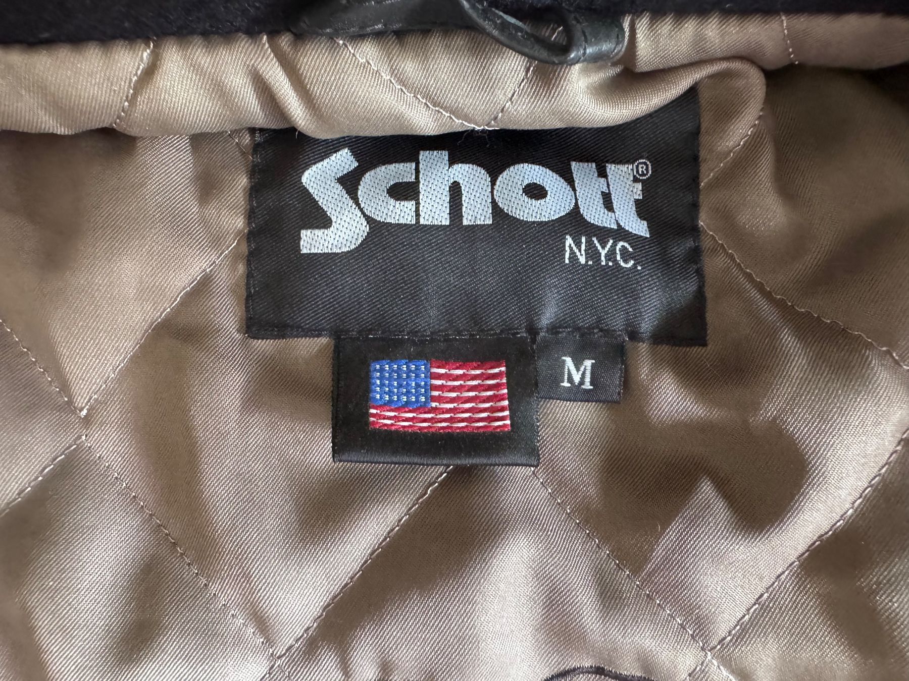 Schott Vestes: Schott Teddy Jacke – D'occasion à Oberrüti par HotRod1932 5