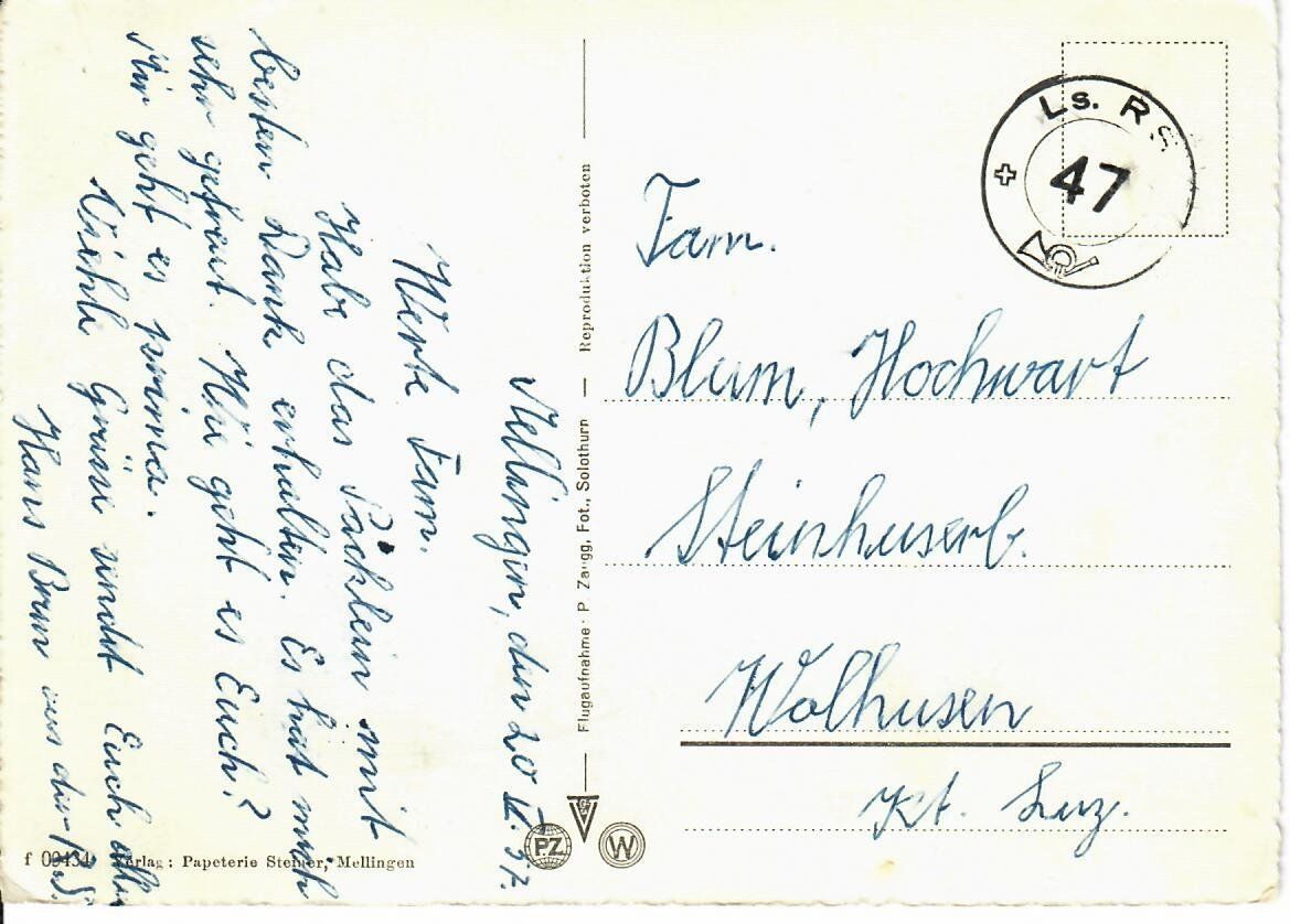 Cartes postales: Mellingen – D'occasion à Hochdorf par Ziegel-16 1
