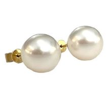 Südsee-Perlohrstecker 10-11mm 750 Gelbgold statt 1.650 CHF