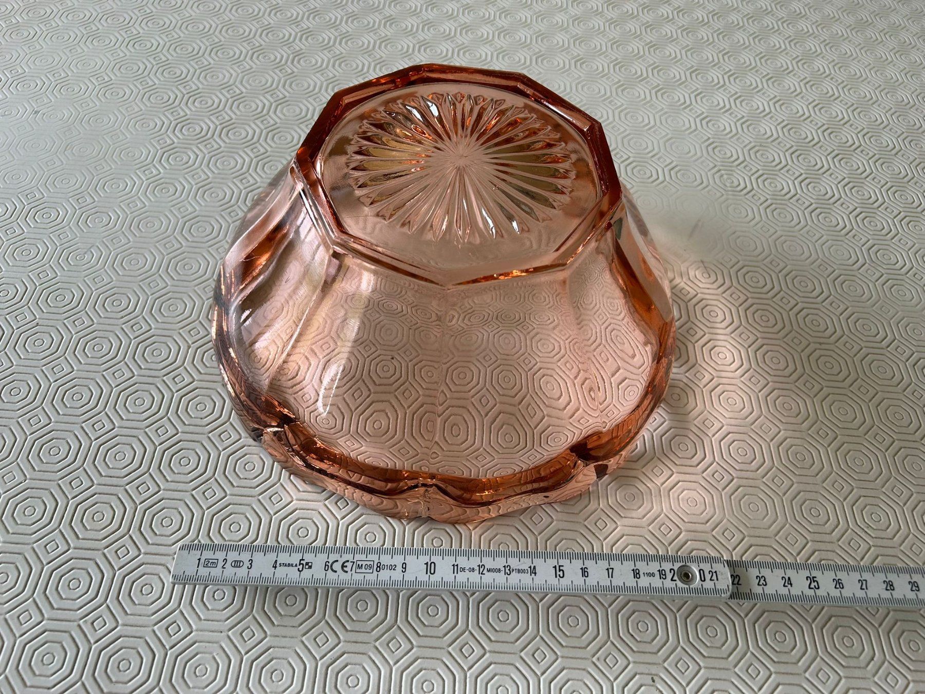 Schalen: Ciotola in vetro rosa – Gebraucht aus Melano von H-Sara 1
