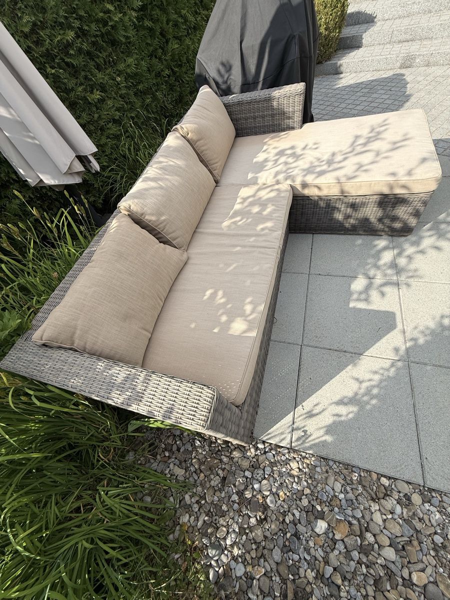 Sofas: Garten Lounge Set Polyrattan braun  – Gebraucht aus Muri b. Bern von Vuissens 2