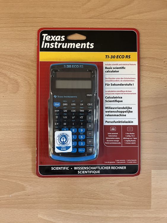 Taschenrechner Texas (Neu und originalverpackt) in Pfäffikon ZH für CHF ...