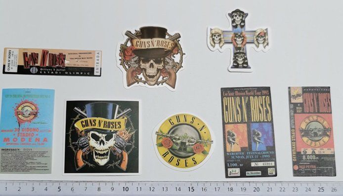 Guns N' Roses - 8 Sticker | Kaufen auf Ricardo