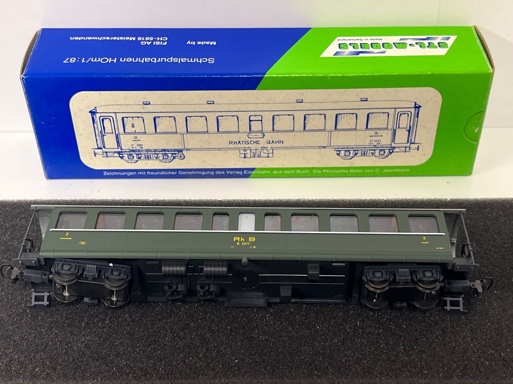 Trains électriques: STL - MODELS RhB B 2277  H0m – D'occasion à Neuenhof par ludovicco 7