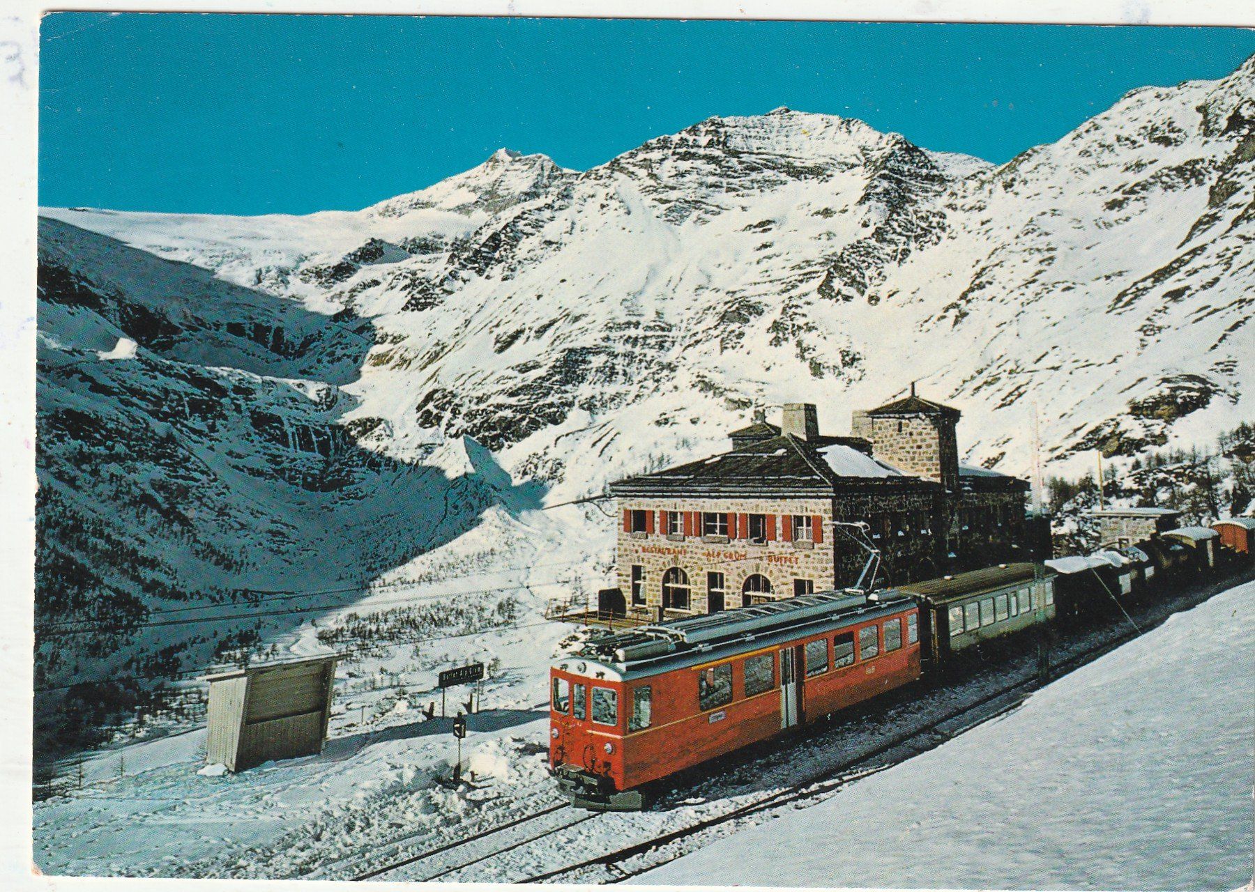 Cartes postales: Alp Grüm Winter – D'occasion à Lumbrein par made02