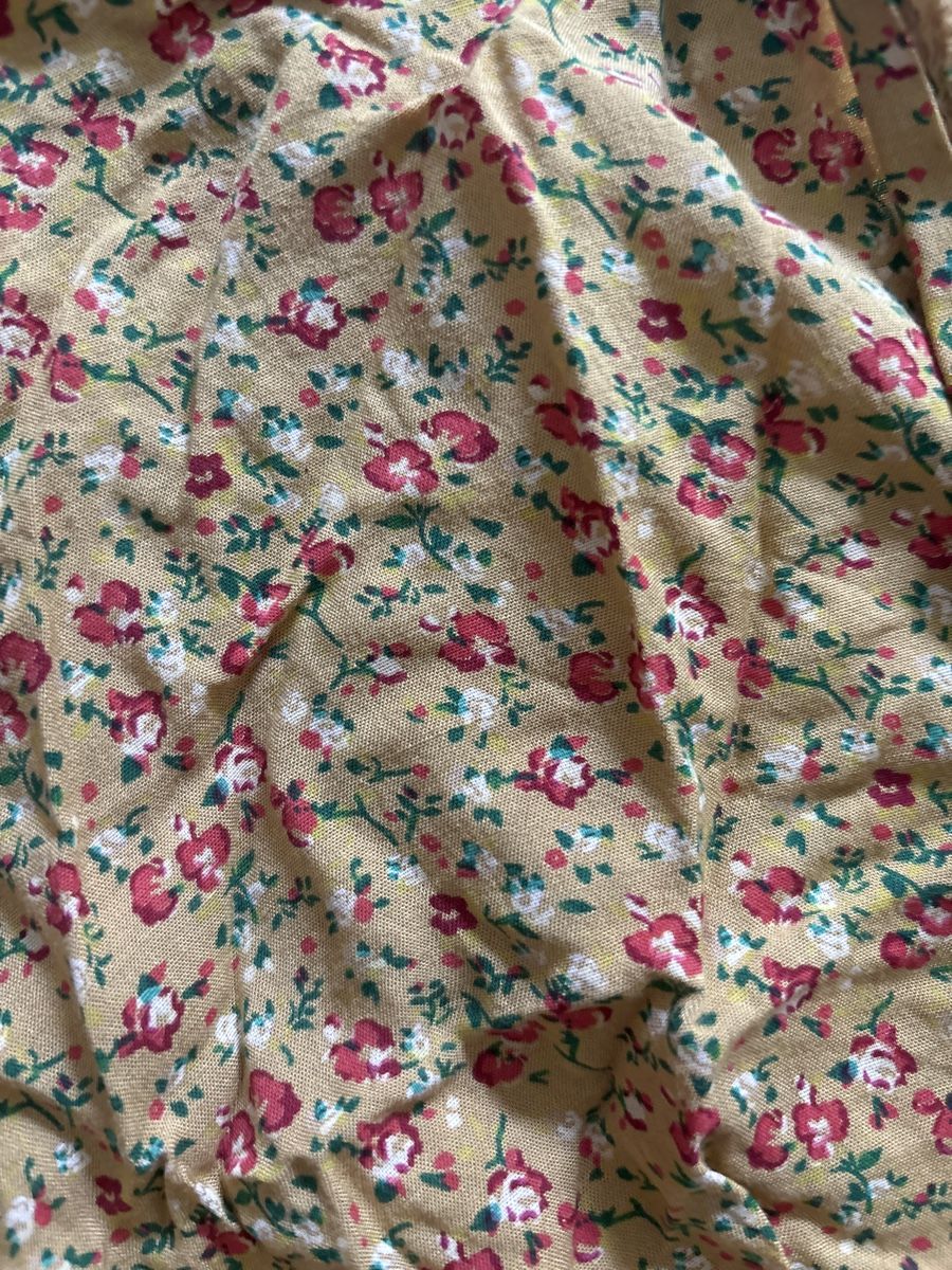 Vestiti: Gelbes luftiges Blumenkleid – Usato da Bern venduto da ser_6vm5 1