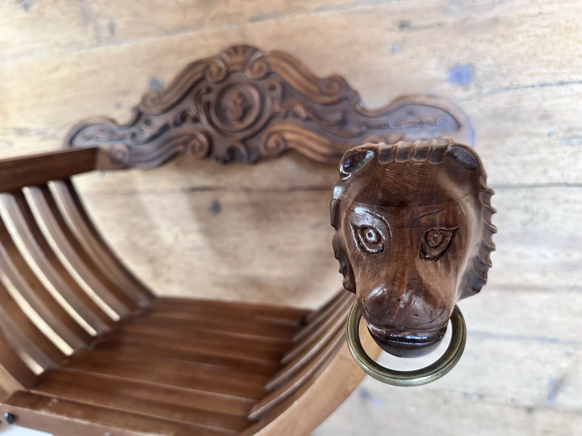 Tabourets: Antiker Savonarola – D'occasion à Winterthur par Greenlifestyle 1