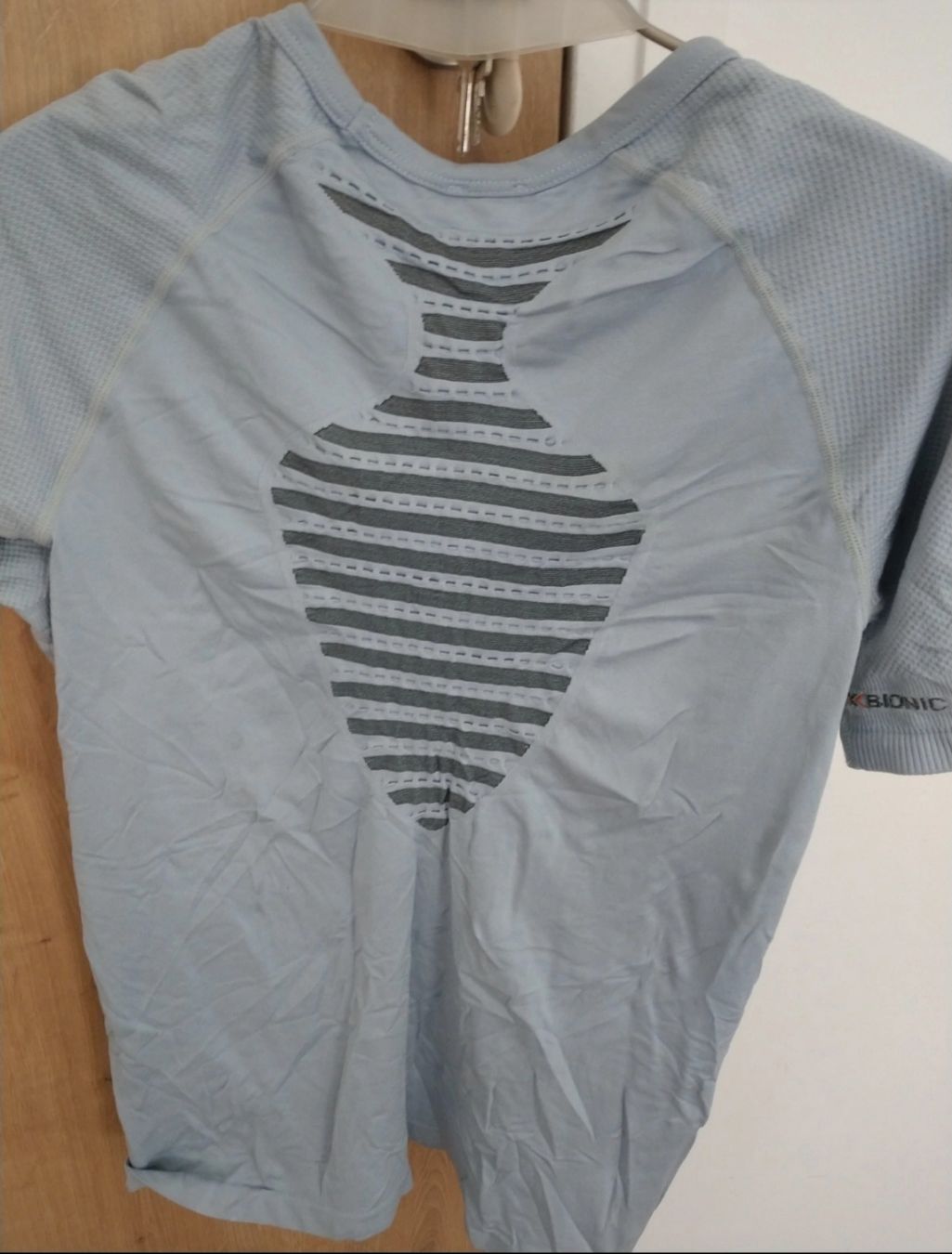 X-bionic T-Shirts: Haut technique ski course à pied X-Bionic gris bleu L Neuf – Neu und originalverpackt aus Genève von Brachiopode 6