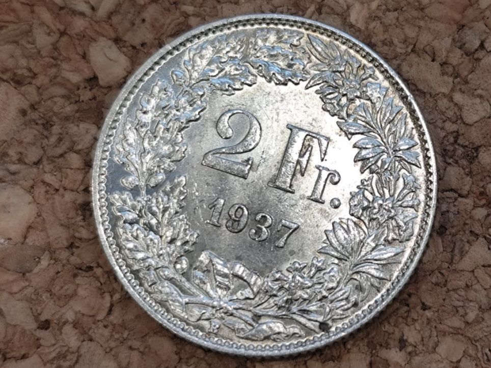 Tutti le monete: ==> 2Fr 1937 vz <== – Usato da Bern venduto da b.man_is_back 3