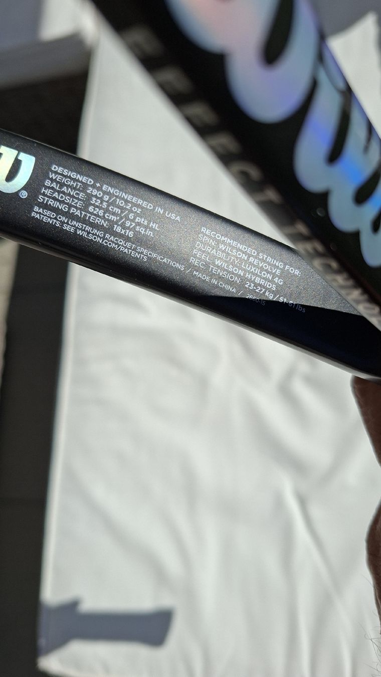 Wilson Racchette: Wilson Pro Staff 97 LS – Usato da Grolley venduto da gus_yr9z 1