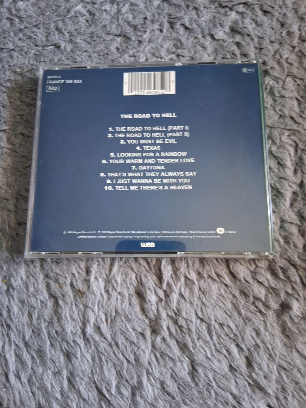 CD: CHRIS REA    THE ROAD TO HELL     CD – Usato da Wetzikon ZH venduto da Ramones01 1