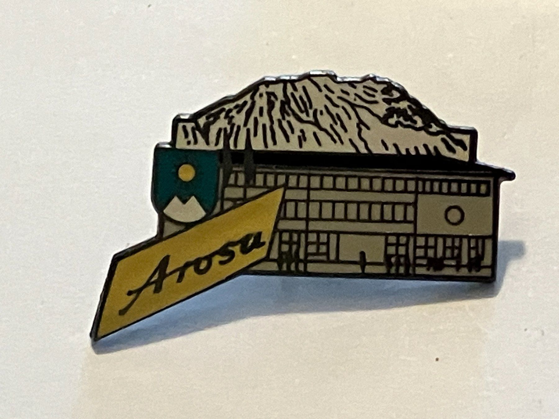 Placchette & Badge: 1 Pin Arosa – Usato da Basel venduto da djwwpp