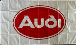Audi Fahne altes Logo RS6 RS4 RS3 A3 A4 Q8 Q7 E-Tron R8 RSQ8