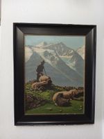 Hans Ernst Homberger, "Bergfriede", Öl auf Leinwand 1932