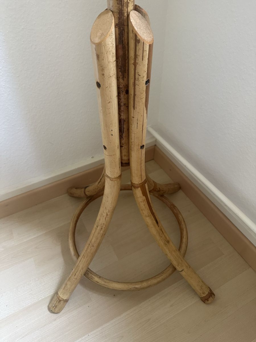 Porte manteau: Vintage Garderobenständer aus Bambus – D'occasion à Schaffhausen par gin_2fcq 2