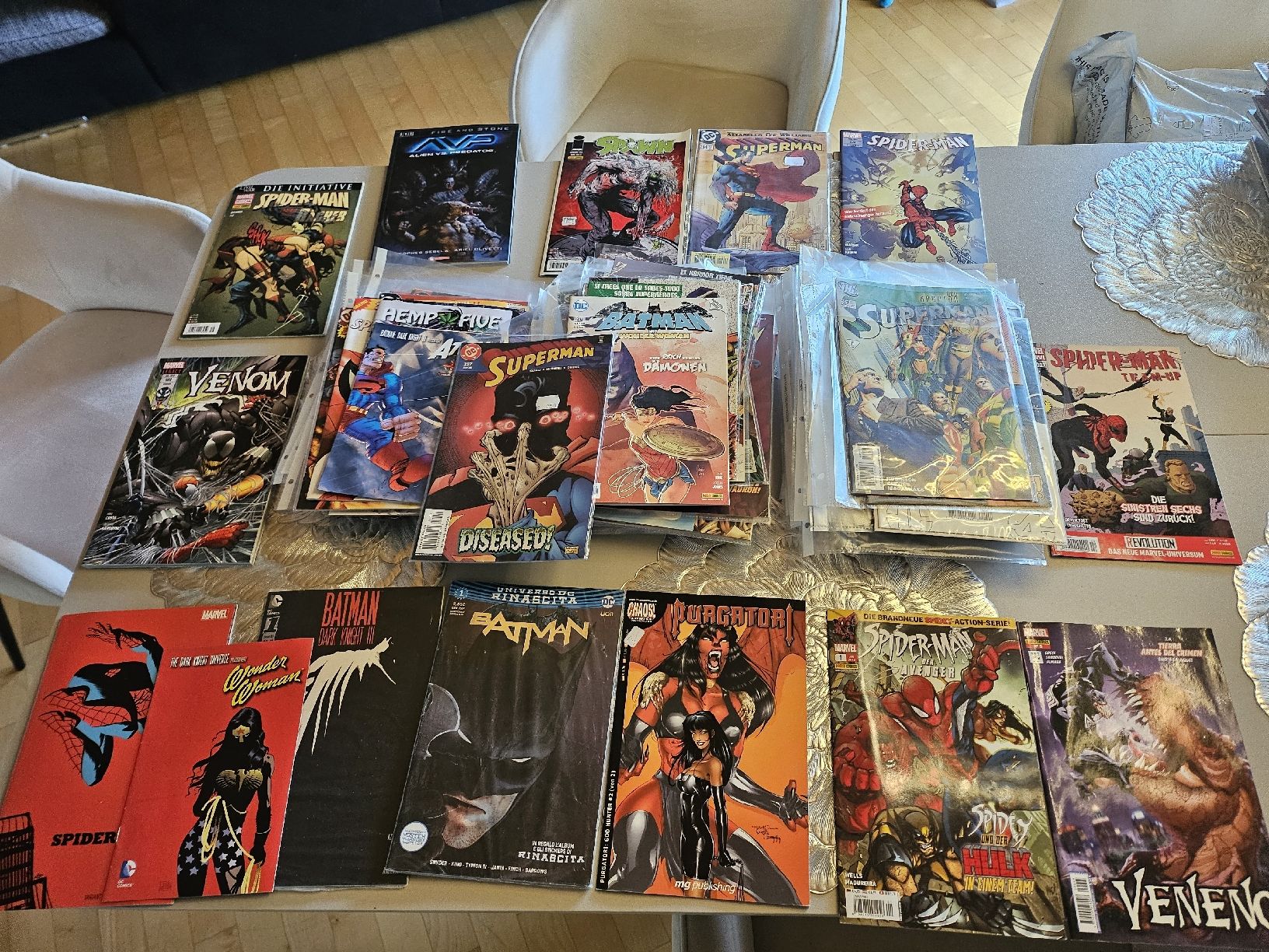 Fumetti: Mega Comic Sammlung: Superman, Batman, Spider-Man 90 Stück – Usato da St. Gallen venduto da Cocos_Ricardo