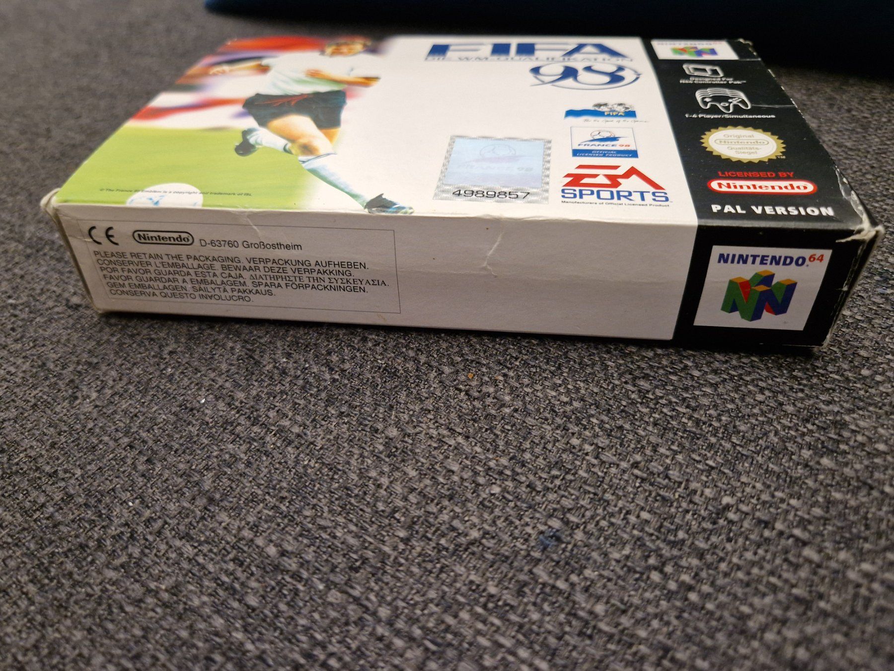 Giochi: FIFA 98 OVP / N64 – Usato da Rain venduto da Laupia 5