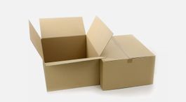 50 Stück 260x170x75 mm 1-wellige Karton