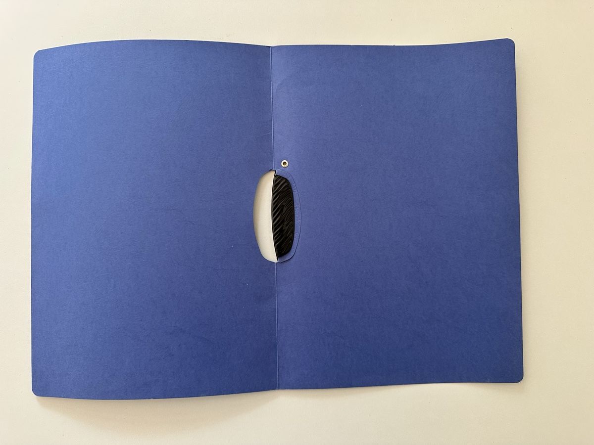 Ordner: Bewerbungsmappe blau – Neu (gemäss Beschreibung) aus Wangen SZ von Jaay_Sky 1