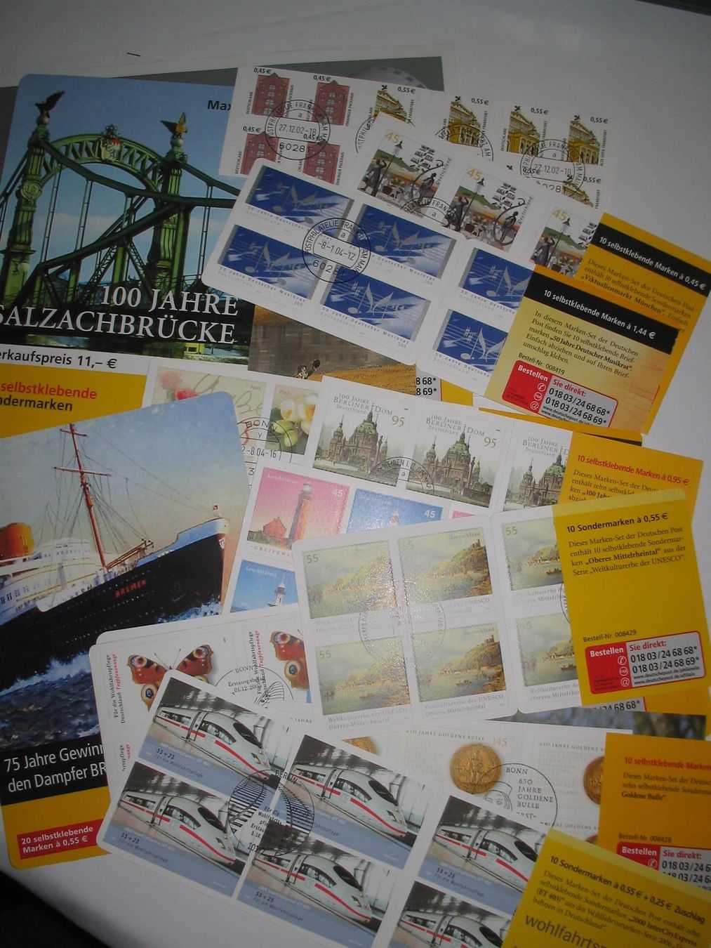 Tutti i francobolli: BRD Markenheftchen-Slg 1996-2013 gest. – Usato da Winterthur venduto da Kyoung 1